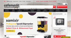 Desktop Screenshot of cafemarkt.com